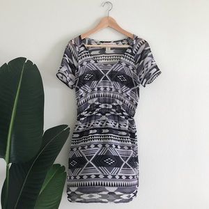 Band of Gypsies Aztec Print Dress